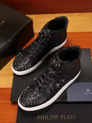 PhiliPP Plein High-Top Fashion Men Shoes--045